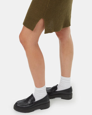 Women's Cotton Sweater Dress